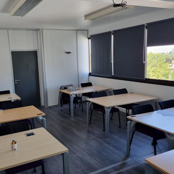 Extincteur en action